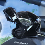 Casco modulare con doppia visiera ribaltabile, certificazione DOT ed ECE e fodera removibile