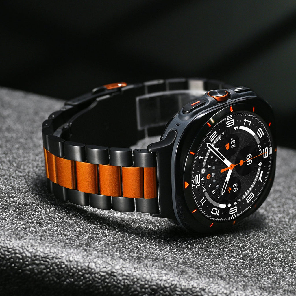 Aurex 钛合金商务表带 适用于三星 Galaxy Watch Ultra