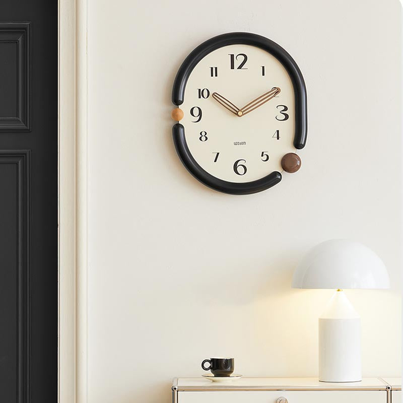 NovaTwist Modern Wall Clock For Contemporary Interiors