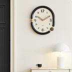 NovaTwist Modern Wall Clock For Contemporary Interiors