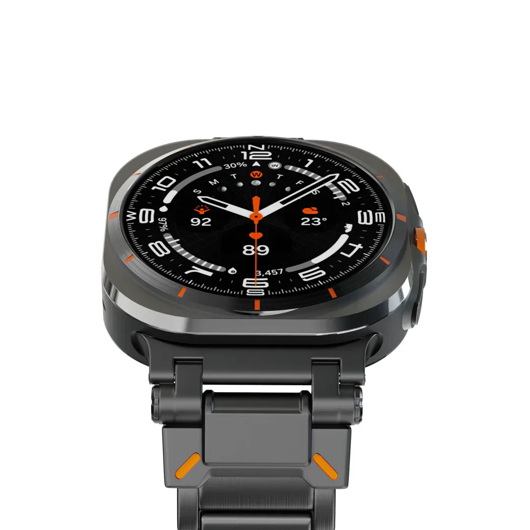 Tali Titanium Oleh Voyager Untuk Samsung Galaxy Watch Ultra
