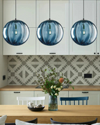 VeraLux Amber Glass Light With Subtle Vintage Glow For Any Ceiling