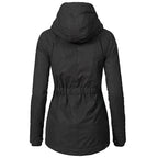 Nordhaven Women's Quilted Waterproof Winter Coat With Hood