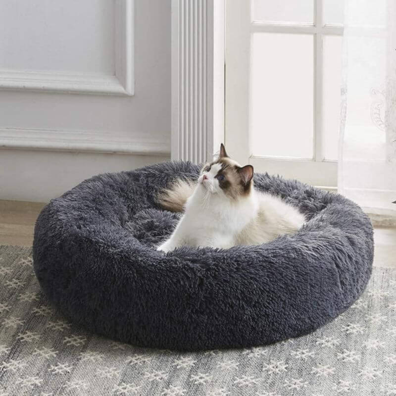 CalmPaws Kattenbed voor Angstvermindering en Comfort de Hele Dag