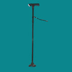 TrailEase Telescoping Cane With LED Light And Alarm