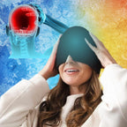 LumaRelief Adjustable Head Cap For Hot and Cold Therapy