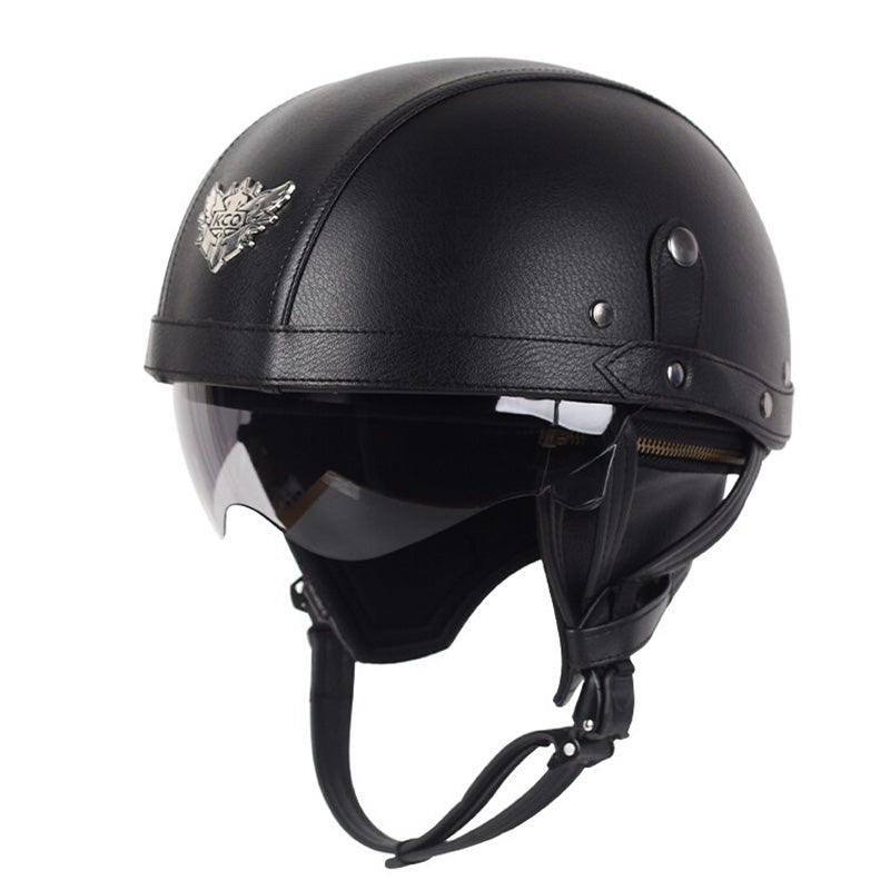 NovaRove Helmet For Retro Motorcycle Use UV Shield DOT Approval