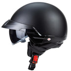 Çıkarılabilir Astarlı Açık Cruiser Motosiklet Kaskı