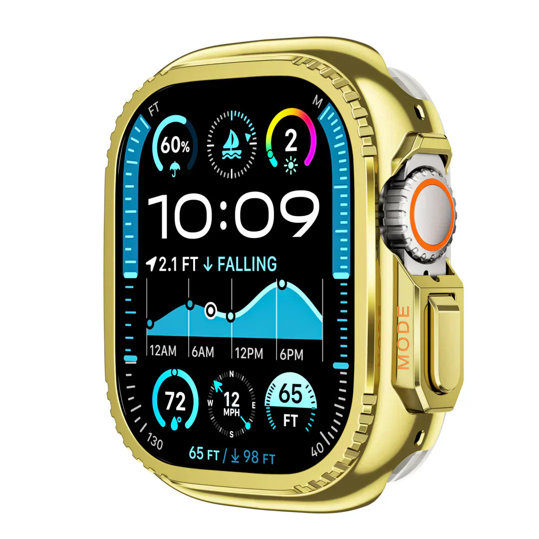AeroGuard skyddande aluminiumfodral för Apple Watch, hållbart