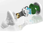 Bluetooth Enabled In-Ear Listening Device With App Control And Rechargeable Power