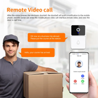 1080P Doorbell And Motion Alerts With Two Way Audio Wireless