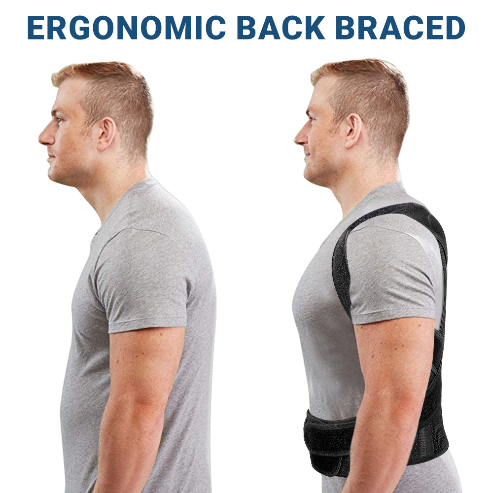 AlignEase Unisex Lumbar Support Brace For Daily Comfort And Alignment