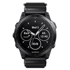 רצועת שעון ניילון RidgeLine לסדרות Garmin Tactix ו-Fenix 6, 6X, 7, 7X, 8