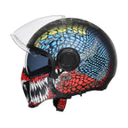 LumaShield modulaire helm met twee vizieren en afneembare kinbeschermer DOT- en ECE-gecertificeerd