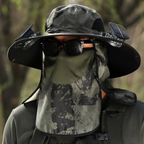 Pălărie solară cu ventilator de răcire încorporat