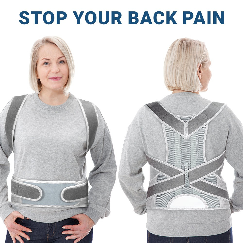 AlignEase Unisex Lumbar Support Brace For Daily Comfort And Alignment