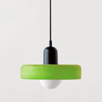 Bauhaus Aurelo Colored Glass Pendant Light For Dining Rooms