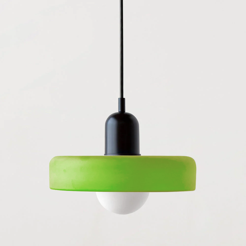 Bauhaus Aurelo Colored Glass Pendant Light For Dining Rooms