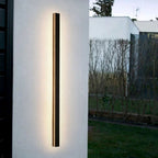 Nyx Black LED Finish Edition Linear Wall Light Outdoor