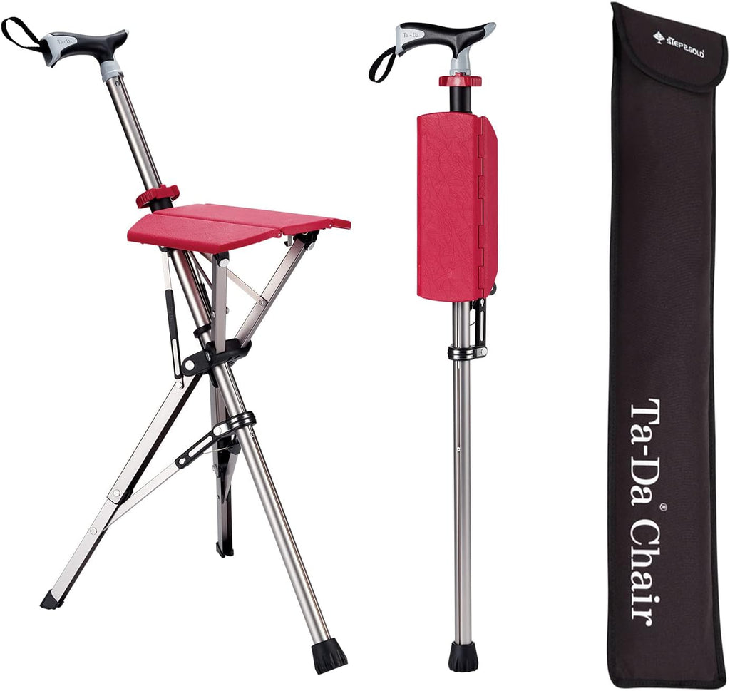 TerraNest Folding Hiking Pole With A Seat For Rest Breaks