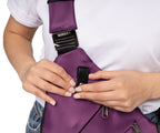 Anti-Theft Travel Bag – Hidden Zippers and Front-Facing Security