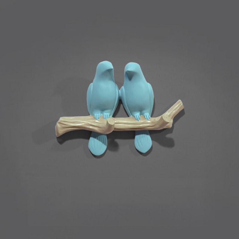 Liora Birds On Branch Resin Wall Coat Hook Decor Accent