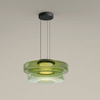 Asteron Pendant Light With Glass Ceiling Lamp In Bauhaus Style