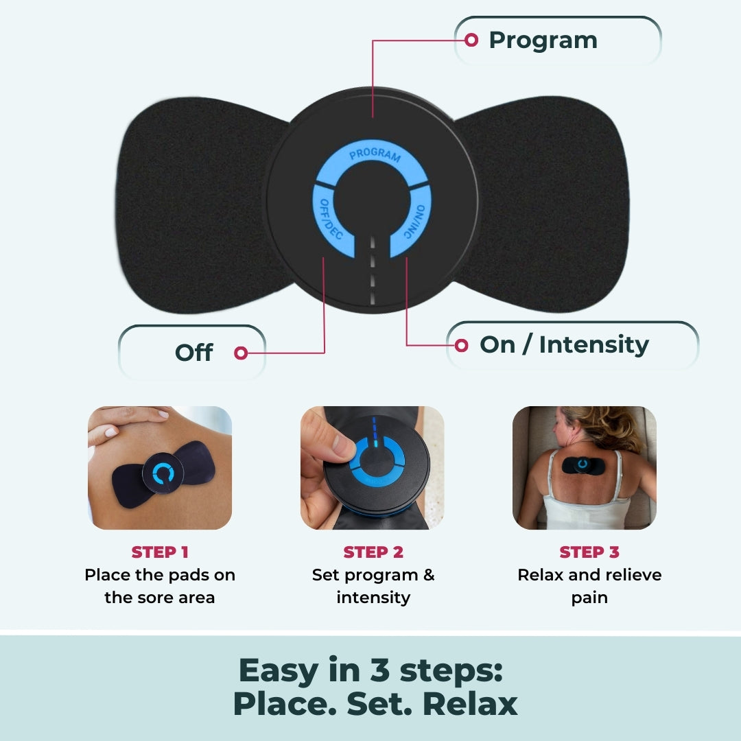 NovaSoothe NMES Massager Deep Muscle Relief At Home