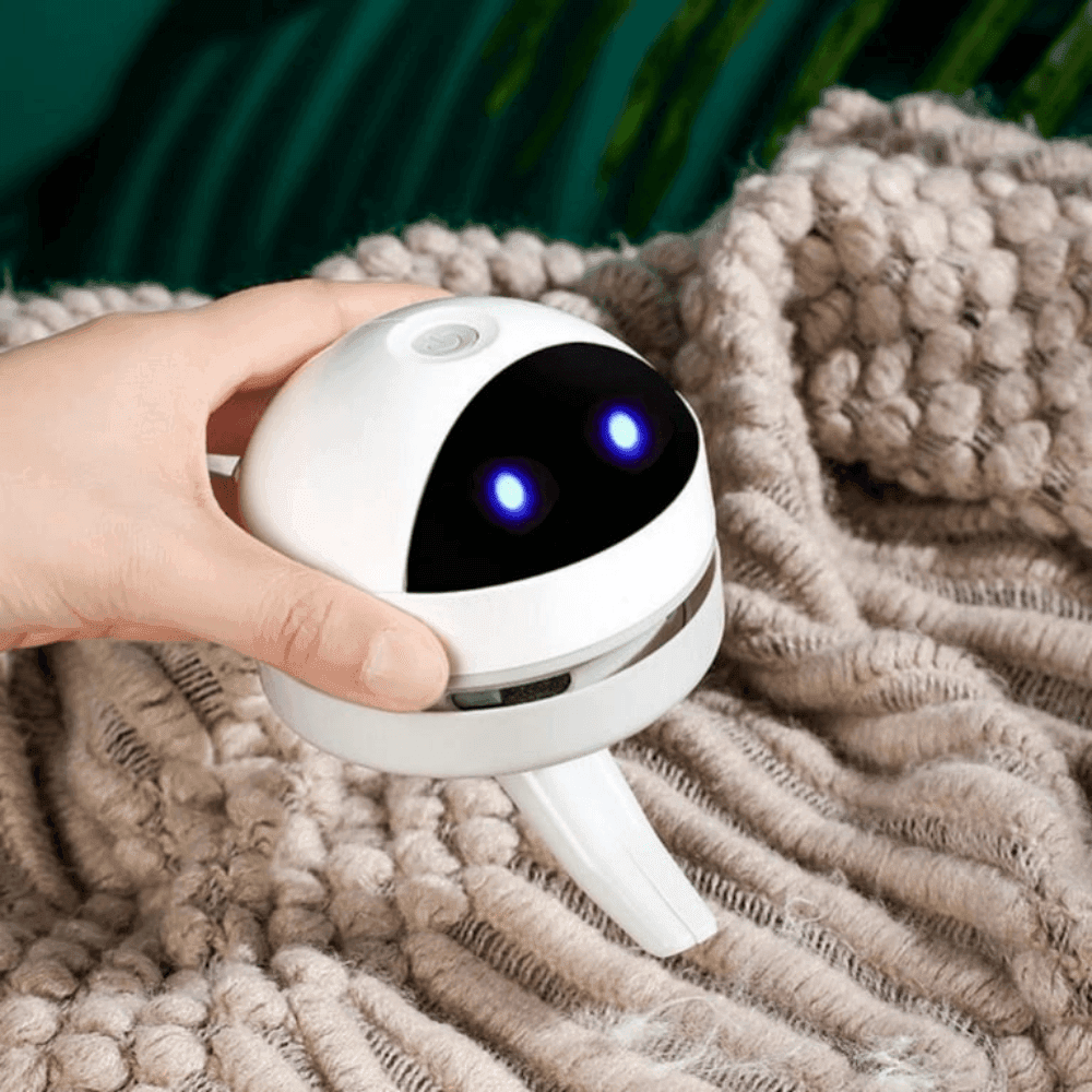 Penyedut Debu Meja Kompak Adva, Boleh Cas Semula USB, Robot Pejabat Rumah