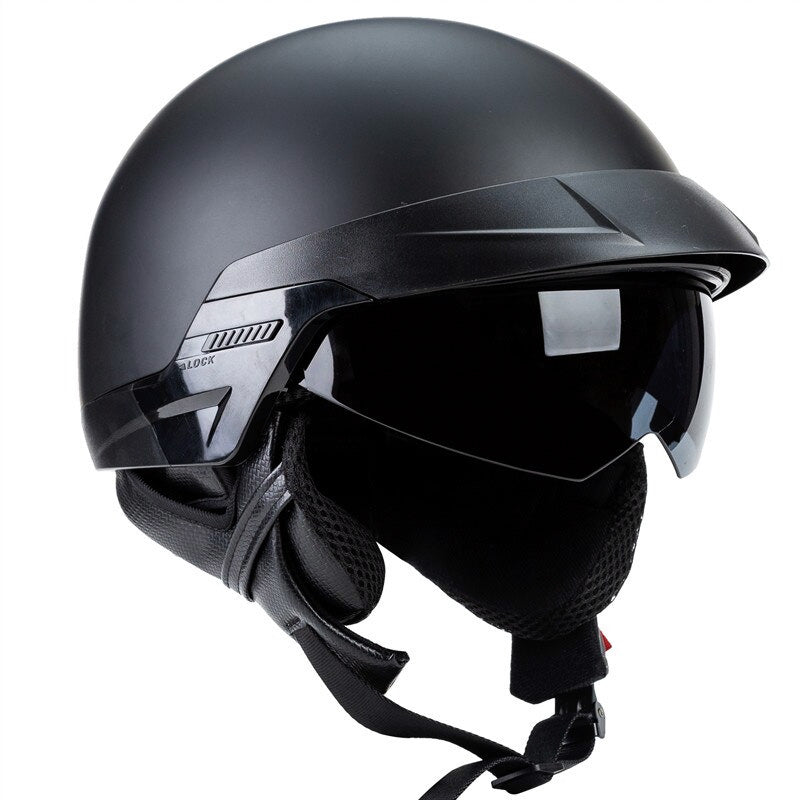 Çıkarılabilir Astarlı Açık Cruiser Motosiklet Kaskı