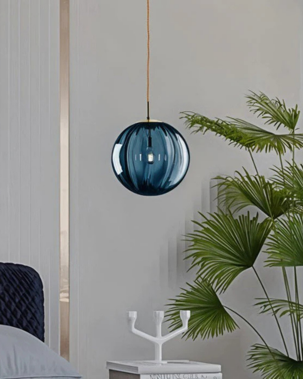 VeraLux Amber Glass Light With Subtle Vintage Glow For Any Ceiling