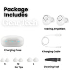 Bluetooth Enabled In-Ear Listening Device With App Control And Rechargeable Power