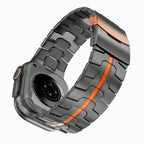 Tali Titanium Aurex Ringan Gred Dua Titanium Tahan Lama Serasi Dengan Apple Watch