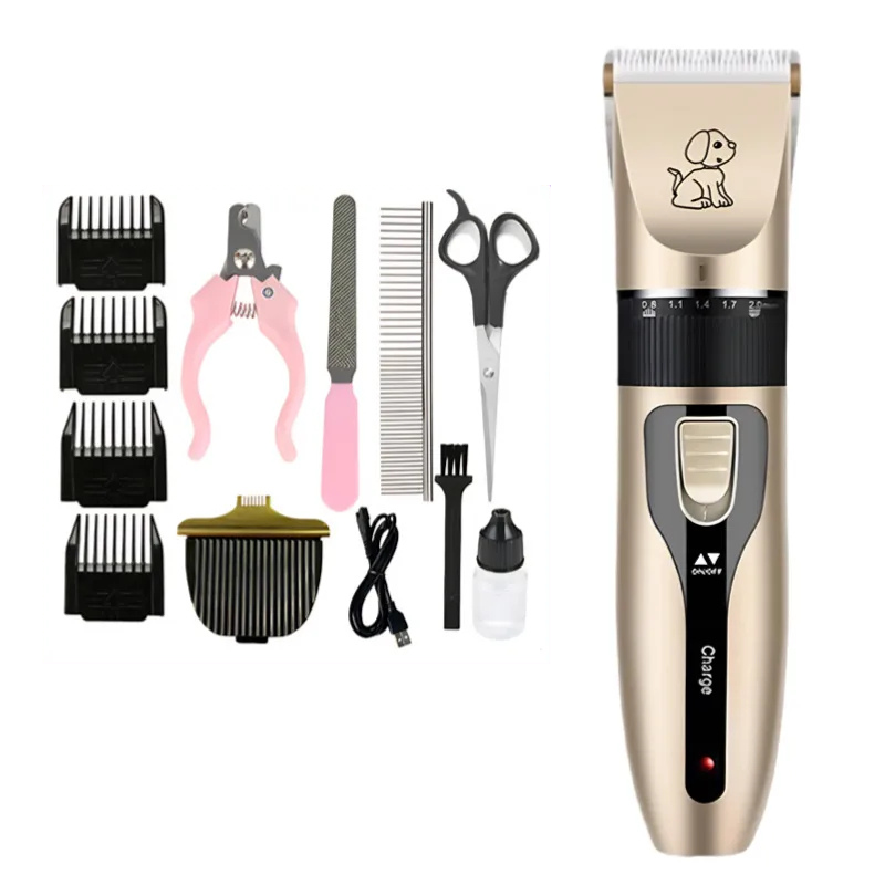 Whisper Quiet Cordless Dog Grooming Clippers For Calm Pets