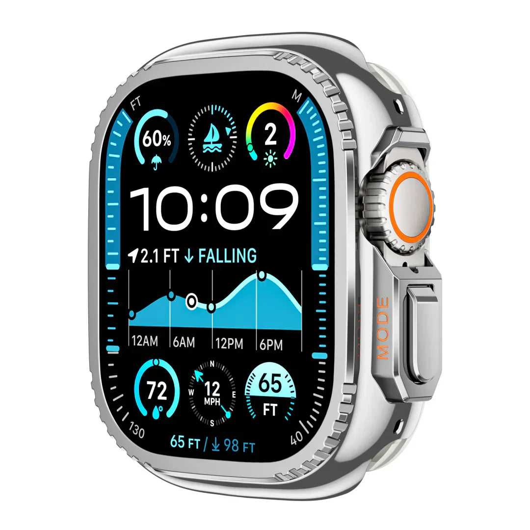 AeroGuard skyddande aluminiumfodral för Apple Watch, hållbart