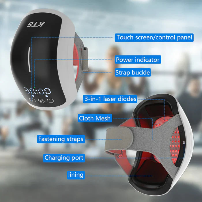 Knee Massager Using 630nm, 660nm And 880nm Light For Joint Comfort