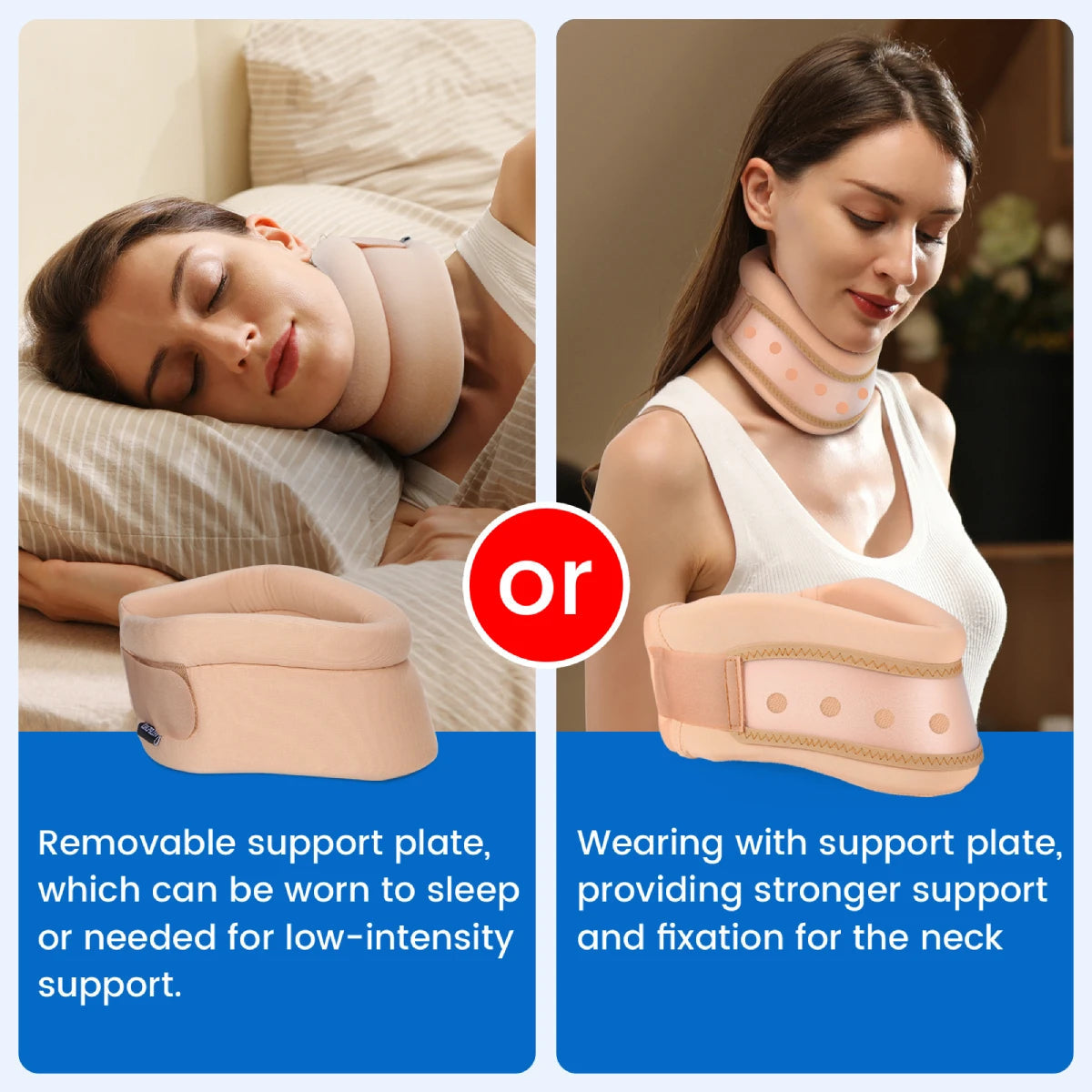LumaSpine Pro Cervical Neck Support Brace With Breathable Fit