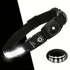 LumaPaw Waterproof LED Collar With Tracker Slot For Dogs