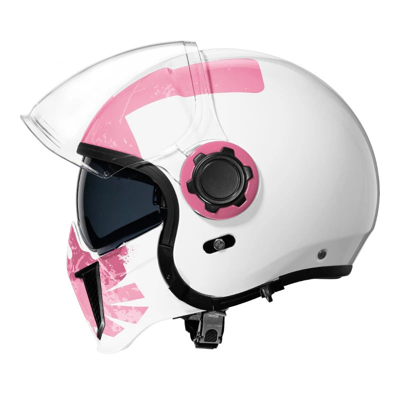 AstraGuard Modular Helmet With Dual Visor And DOT ECE Certification