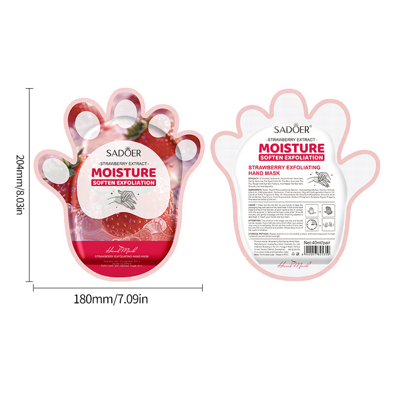 Nourishing Hand Mask – 12 Pairs | Intensive Hydration with Niacinamide & Botanical Extracts