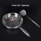 NovaTi No-Coating Frying Pan With Titanium Interior Nonstick