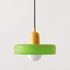 Liora Bauhaus Glass Pendant Light With Height Adjustment
