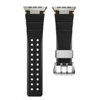 Tali Silikon ArloGear Dengan Reka Bentuk Gaya Mekanikal Untuk Apple Watch