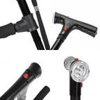 TrailEase Telescoping Cane With LED Light And Alarm