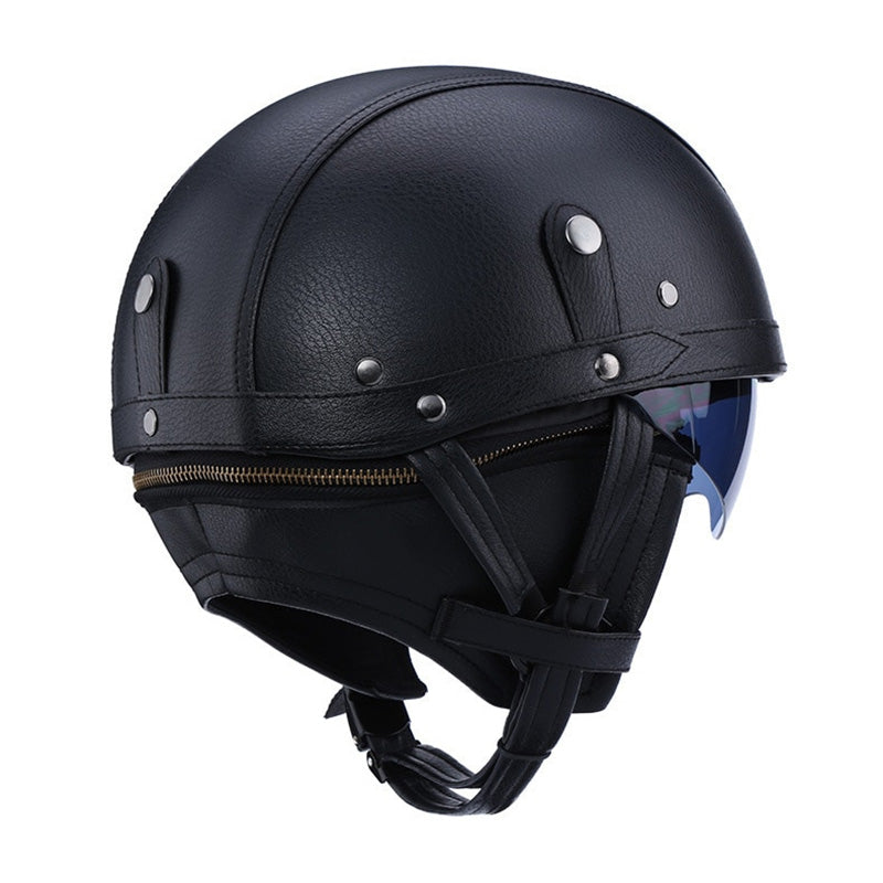 NovaRove Helmet For Retro Motorcycle Use UV Shield DOT Approval