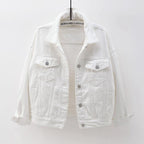 Veste en jean à boutons Harborline Everyday pour femmes