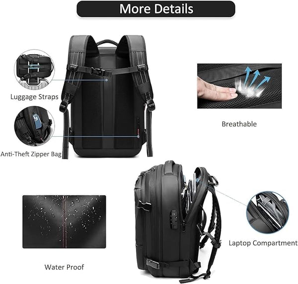 Beg Perjalanan AstraVoyage Pro 60L Untuk Pemisahan Peralatan Basah