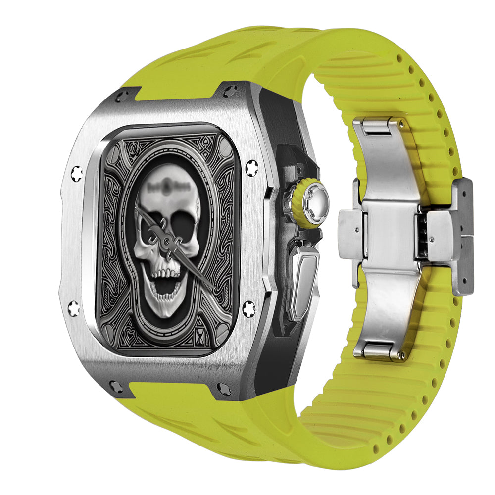 AstraGuard Titanium Case With Fluor Rubber Strap For Apple Watch Ultra