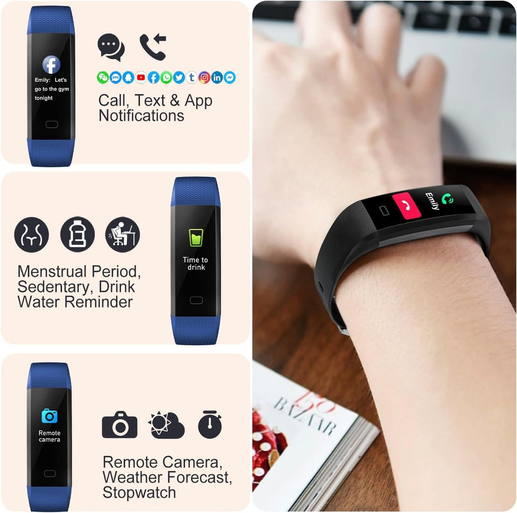 Luma Sleep Tracking Smartwatch With Health Metrics And Waterproof