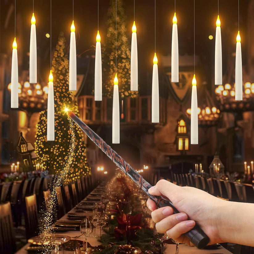 Floating Candles With Warm White LEDs For Ambience And Home Decor